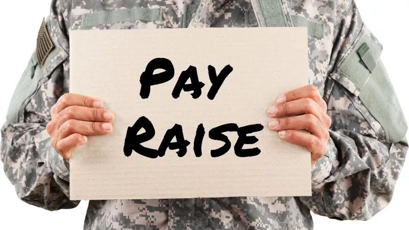 2022 military retirement pay increase 