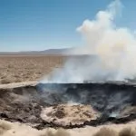 AI generated image of burn pit